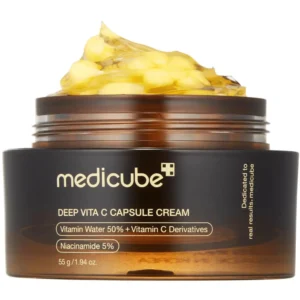 medicube deep vita c capsule cream 55g (vitamin c + niacinamide 5%)