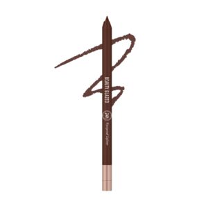 beauty glazed waterproof & long lasting lip liner b114 chocolate