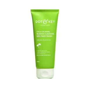 dot & key cica calming blemish clearing face wash 100ml