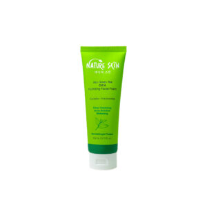 nature skin jeju green tea cica hydrating facial foam 152ml