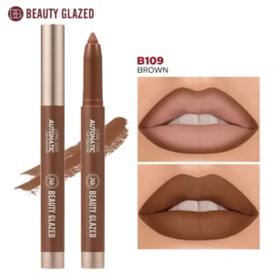 beauty glazed lip crayon – brown b109