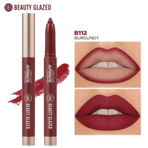 beauty glazed lip crayon – burgundy b112