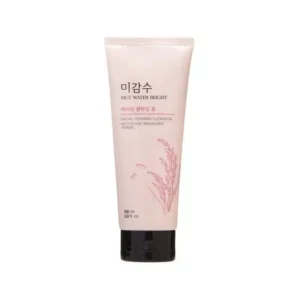 the face shop rice water bright cleansing foam 150ml